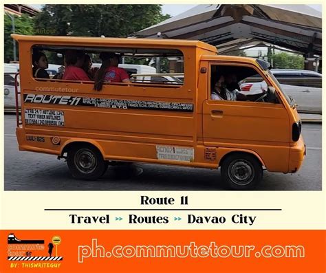 davao jeep routes|Commute Davao .